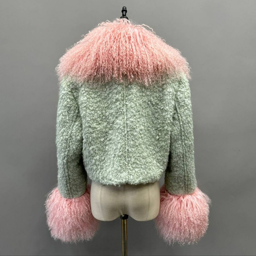 2025 Mongolian Fur Alpaca Coat - Picture 6 of 6
